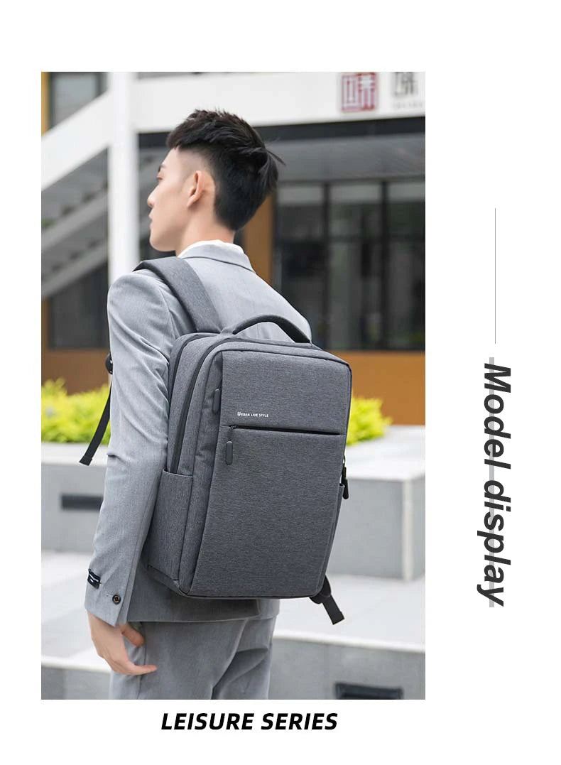 Waterproof 15.6" Laptop Backpack – Large Capacity School & Travel Bag